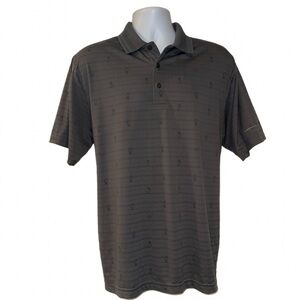 Jack Nicklaus Men’s Golf Polo Shirt Large Gray Performance Eco Choice